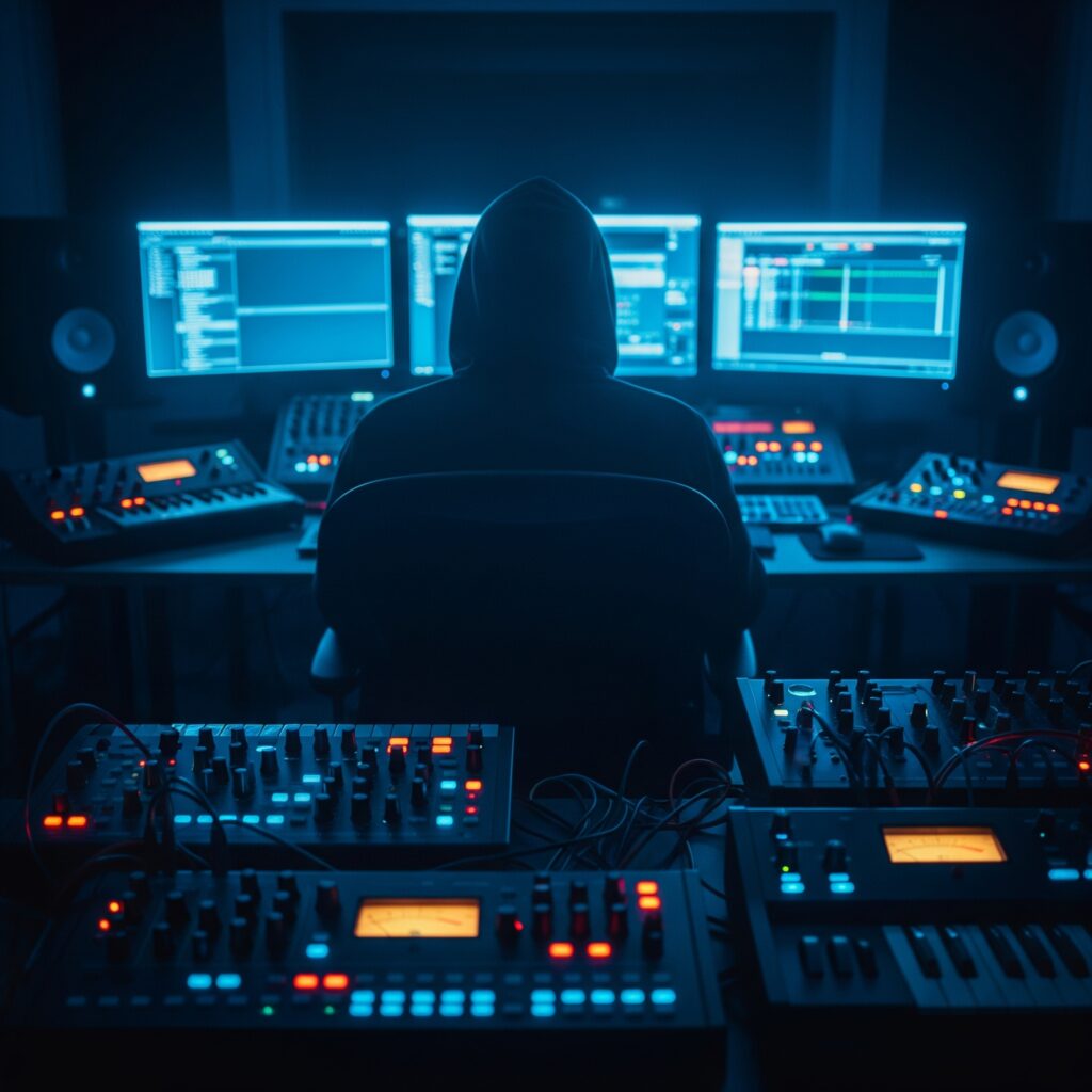 Producer Spotlight: In the Studio with Ghost-Producer "Cipher" 1 Cipher's favorite VST plugin for music production: a powerful analog-style synthesizer.